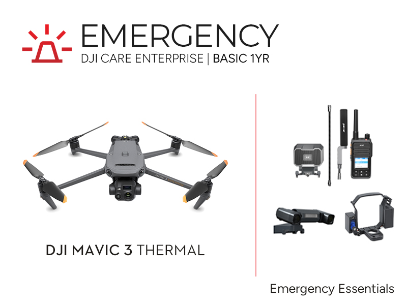 DJI Mavic 3 Thermal Emergency Services Package